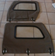 GAZ 69 2 orig. Steckfenster gebraucht mit neuen Fensterplanen