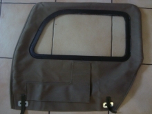 GAZ 69 2 orig. Steckfenster gebraucht mit neuen Fensterplanen