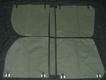 GAZ 69 4 Fensterplanen f�r GAZ 69 AM