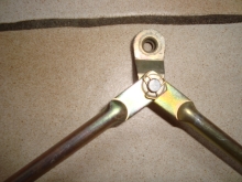 GAZ 69 Scheibenwischermechanismus (Halterung, Arme, Achsen und W