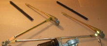 GAZ 69 Scheibenwischermechanismus (Halterung, Arme, Achsen und W