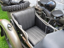 Dnepr K 750, MW 750, Ural M72 kompletter Sitz mit Verkleidung f�