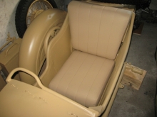 Dnepr K 750, MW 750, Ural M72 kompletter Sitz mit Verkleidung f�