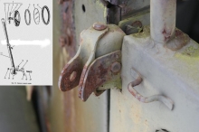 GAZ 69 2 neue Au�enspiegel mit Halterung