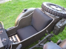 Dnepr K 750, MW 750, Ural M72 kompletter Sitz f�r den Beiwagen a