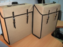 Dnepr K 750, MW 750, Ural M72 Packtasche/Koffer hell