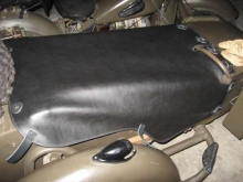 Dnepr K 750, MW 750, Ural M72 Plane f�r den Beiwagen Leder schwa