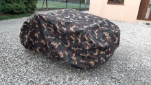 Dnepr K 750, MW 750, Ural M72, Abdeckplane f�r das ganze Gespann
