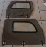 GAZ 69 2 orig. Steckfenster gebraucht mit neuen Fensterplanen