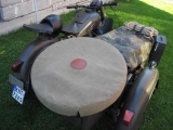 Dnepr K-750, MW 750, Ural M72 Schutzh�lle f�r den Ersatzreifen