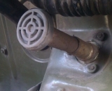 GAZ 69, neuer Gummi f�r das Anlasserpedal