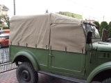 GAZ 69 M neues Verdeck, neue Plane; Exklusiv-Verdeck