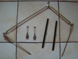 GAZ 69 Scheibenwischermechanismus (Halterung, Arme, Achsen und W