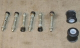 GAZ 69 6 Schrauben und 2 Gummis +2 Bolzen f�r die Hebelsto�d�mpf