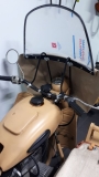 Dnepr K-750, MW 750, Ural M72 Windschutzscheibe f�r das Motorrad, Stoff