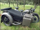 Dnepr K 750, MW 750, Ural M72, Plane f�r den Beiwagen aus Stoff