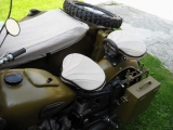 Dnepr K-750, MW 750, Ural M72 2 Sattelschoner, Sitzauflage aus S
