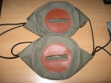 Dnepr K-750, MW 750, Ural M72 Schutzh�lle mit Leder f�r den vord