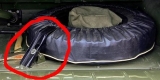 GAZ 69 AM originaler Halter f�r das Reserverad