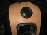Dnepr K 750, MW 750, Ural M72 Tankh�lle; Tankschutz aus echtem L