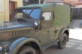 GAZ 69 M neues, handgemachtes Stoffverdeck, Plane in khaki-gr�n