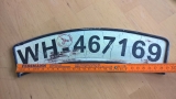 BMW R75, R-71, R-12, Z�ndapp KS 750, 2 Kennzeichenschild Replika
