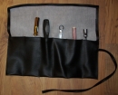 GAZ 69 Werkzeugtasche aus Kunstleder schwarz